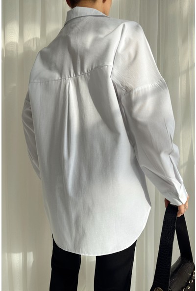 MyLove Basic Comfort Gömlek Beyaz