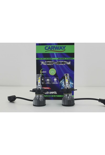 Aracım Oto Aksesuar LED Xenon H4 Csp Ledli
