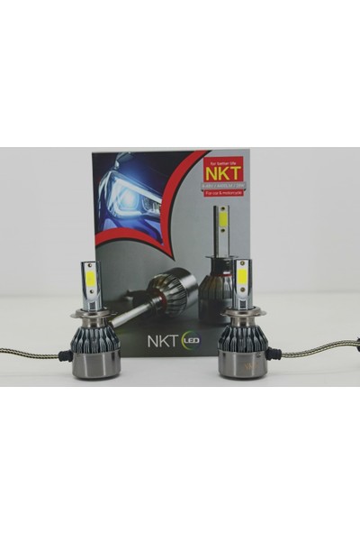Aracım Oto Aksesuar LED Xenon H7 30W/4000 Lm Cob Ledli