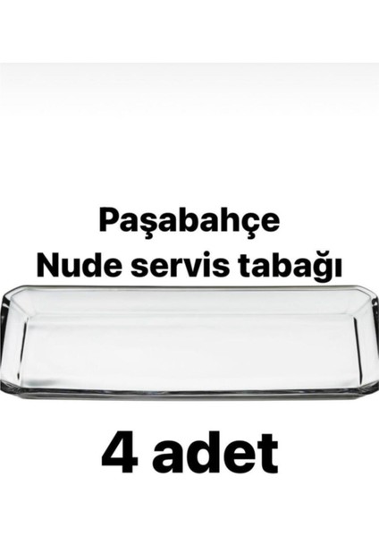 Nude Glamour Servis Tabağı