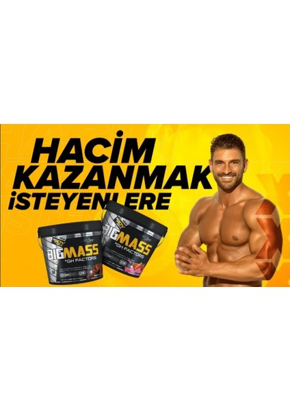 Bigmass Mass Gainer Gh factors Karbonhidrat Protein Muz Aroma 3000g fırsatları