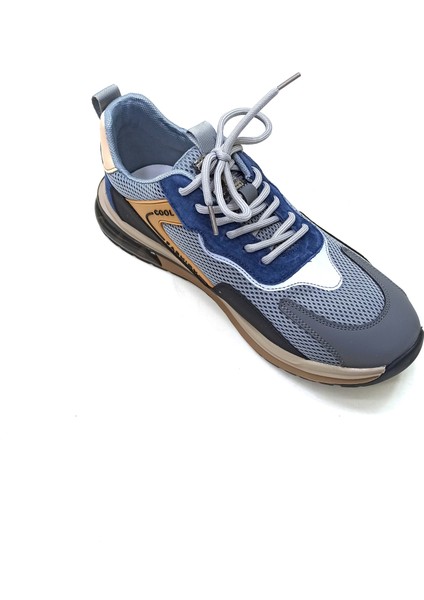 Gri Erkek Sneaker Spor Ayakkabı