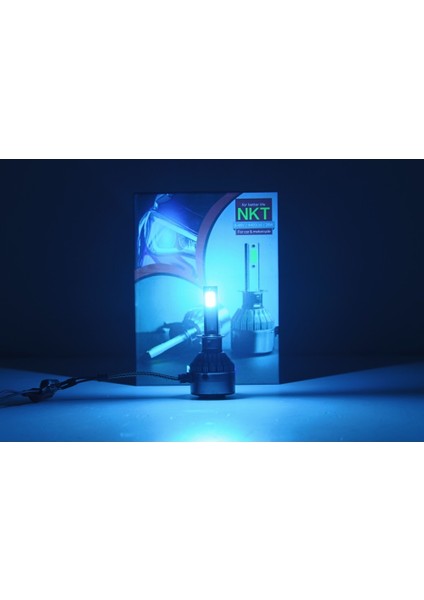 Nkt LED Xenon Buz Mavi H1