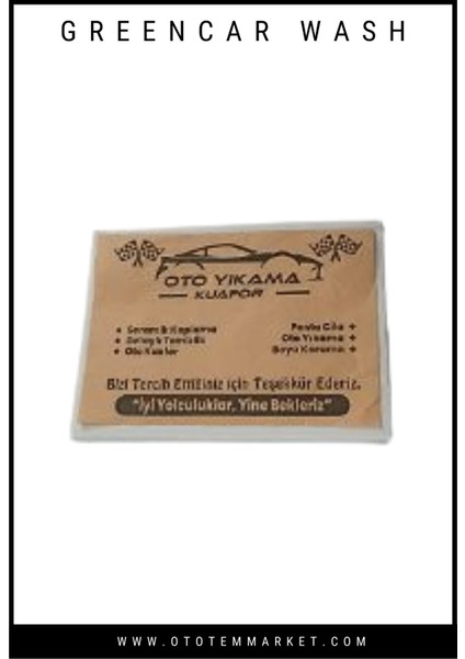 Kraft Kağıt Oto Paspas 1000 Adet