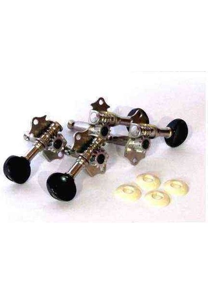 AU014BKP Ukulele Burgu Set - Siyah (ORİJİNAL ÜRÜNDÜR)