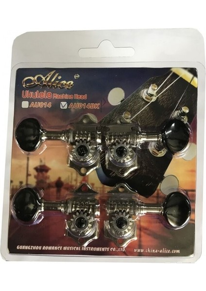 AU014BKP Ukulele Burgu Set - Siyah (ORİJİNAL ÜRÜNDÜR) fiyatları