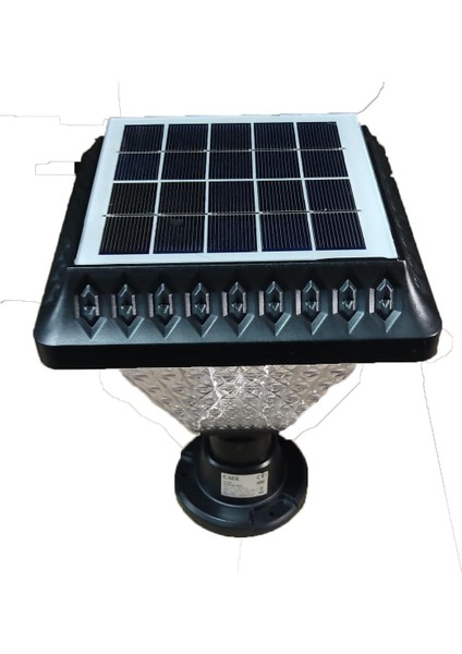 CT-7315 30W/6400K Solar Set Üstü Bahçe Armatürü 8 Adet