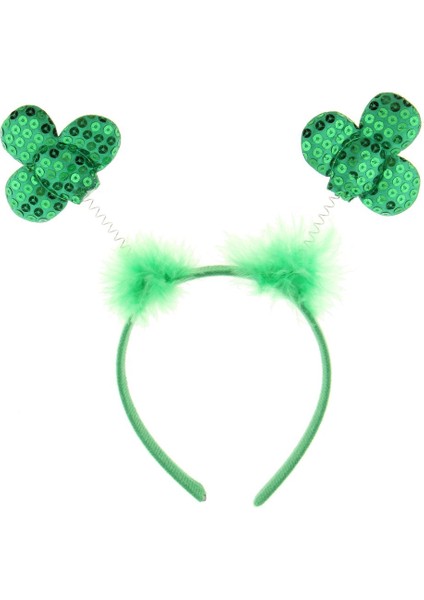 2x St. Gün Kafa Bandı Yeşil Sequins Unisex Shamrock Head (Yurt Dışından) fırsatları