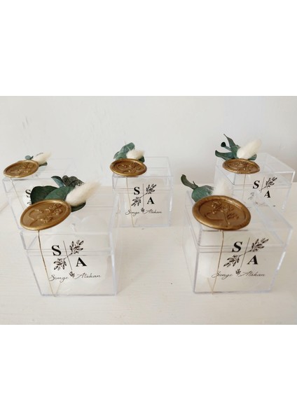 Hediyelik Mühürlü Kutu Mum 20 Adet fırsatları