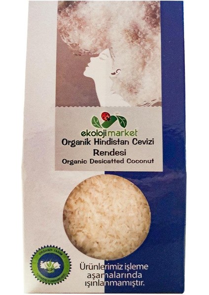 Organik Hindistan Cevizi Rendesi 40 gr