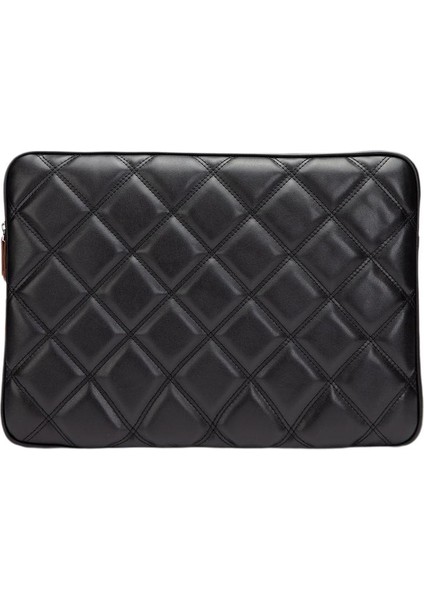 Deri Kapitone Notebook Kılıf 15'' ve 15.6'' Inç 8683255011897