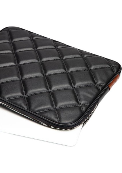 Deri Kapitone Notebook Kılıf 15'' ve 15.6'' Inç 8683255011897