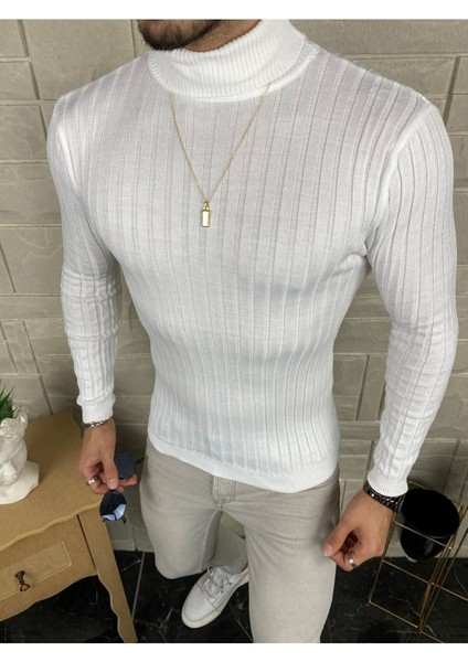 Erkek Kiremit Boğazlı Kazak indirimleri