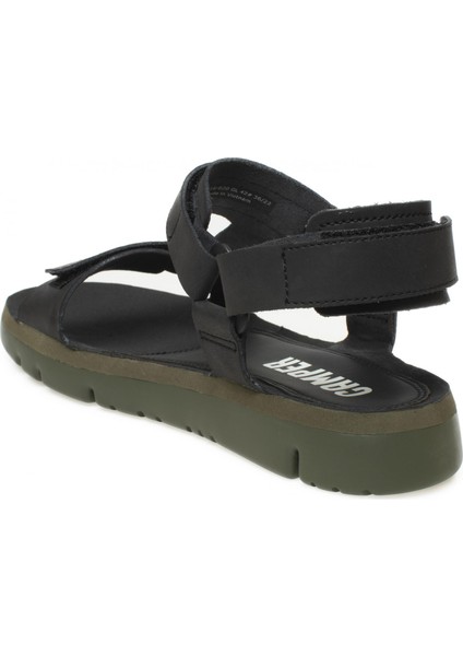 Oruga Sandal Erkek Siyah Sandalet K100416-020