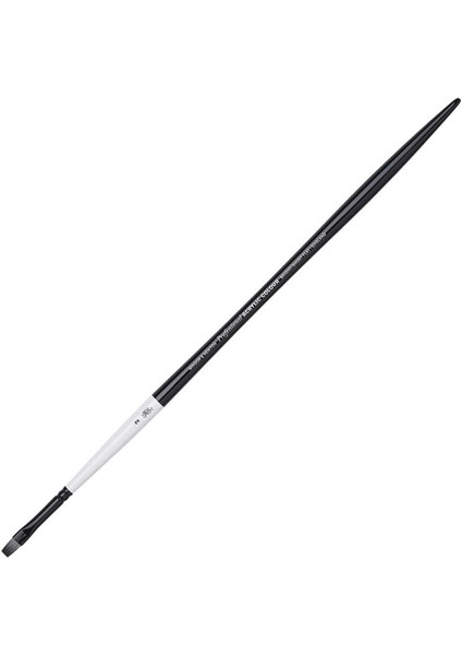 Professional Akrilik Uzun Saplı Sentetik Kısa Yassı Fırça No:2 fiyatları