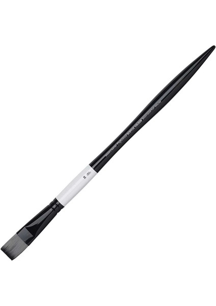 Professional Akrilik Uzun Saplı Sentetik Kısa Yassı Fırça No:20 fiyatları