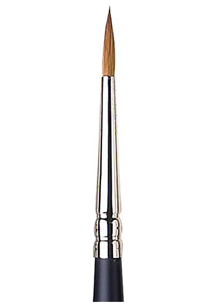 Professional Kolinsky Kısa Saplı Samur Yuvarlak Fırça No:3