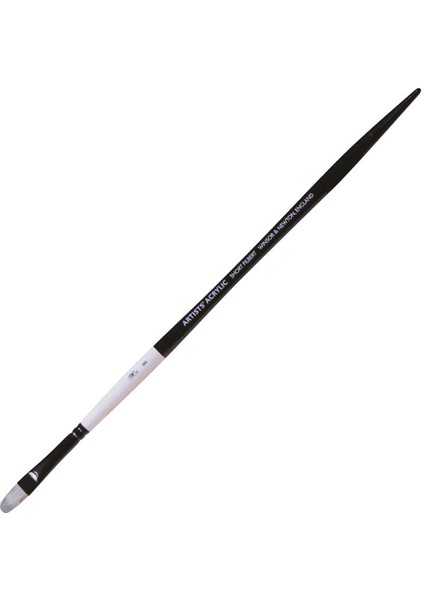 Professional Akrilik Uzun Saplı Sentetik Kısa Kedidili Fırça No:8 fiyatları