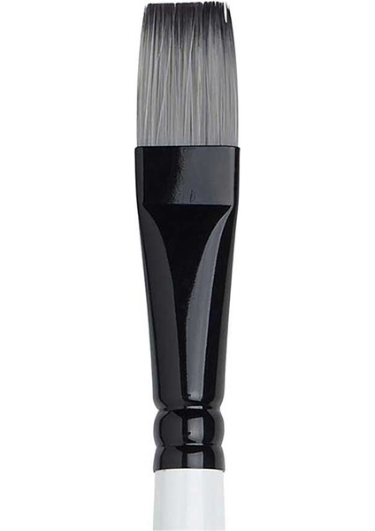 Professional Akrilik Uzun Sap Sentetik One-Stroke Fırçası No:1/2