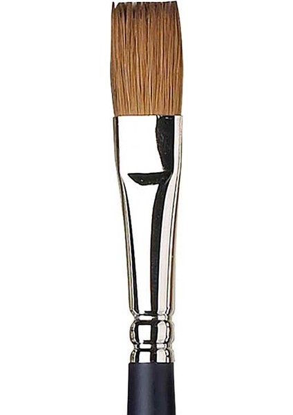 Professional Kolinsky Kısa Saplı Samur One-Stroke Fırçası No:3/8 (10MM)