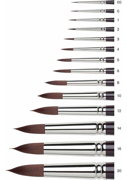 Galeria Kısa Saplı Sentetik Yuvarlak Fırça No:8 indirimleri