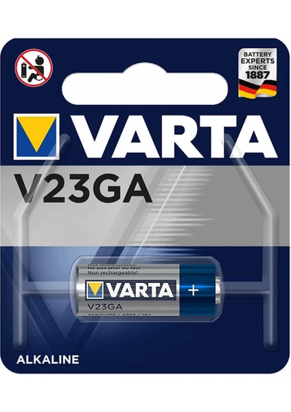 Varta V23GA A23 12V Alkalin Pil 10'lu