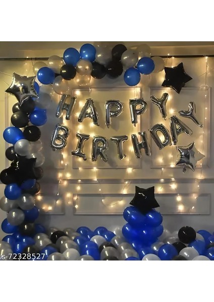 Parti Dekoru Köşe-Mutlu Yıllar Balonları Dekorasyon