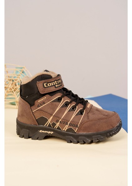 Unisex Çocuk Cırtlı Taba Tracking Bot