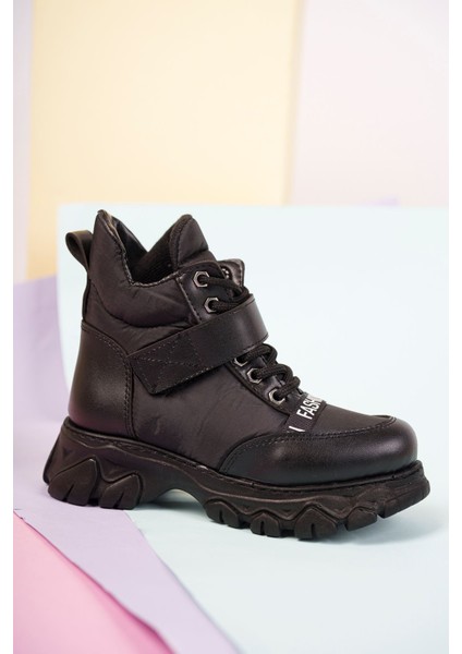 Paraşüt Model Cırtlı Siyah Kar Botu