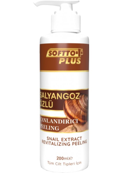 Salyangoz Özlü Canlandırıcı Peeling 200 ml