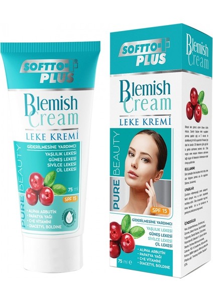 Blemish Bitkisel Leke Kremi SPF15 75 ml