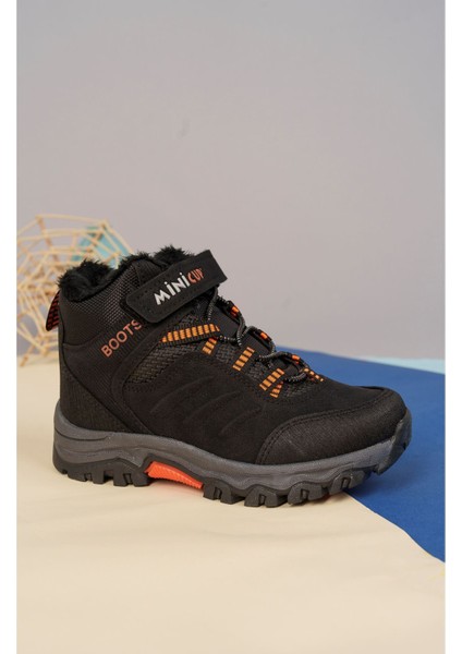 Siyah Garnisi Turuncu Unisex Spor Tracking Bot