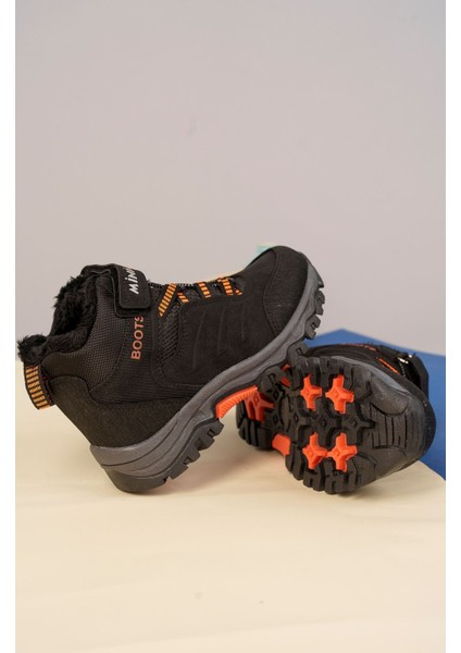 Siyah Garnisi Turuncu Unisex Spor Tracking Bot