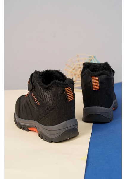 Siyah Garnisi Turuncu Unisex Spor Tracking Bot
