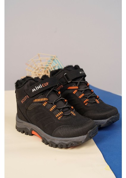 Siyah Garnisi Turuncu Unisex Spor Tracking Bot