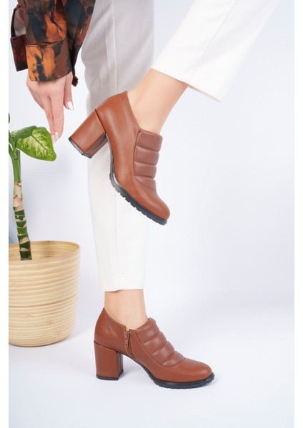 Taba Cilt Kadın Ayakkabı modelleri