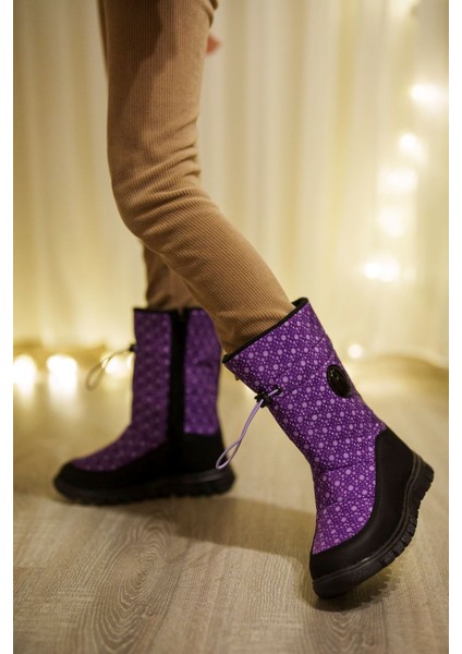 Lastikli Mor Baskılı Paraşüt Kar Botu fiyatları