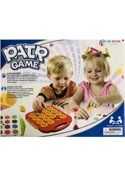 Hed Pair Game Eşini Bul Oyunu Paır Game Eğitici Eşleşme Zeka Hafıza ve Dikkat Oyunu