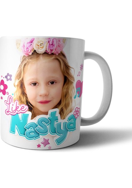 Like Nastya - Youtube Kupa Bardak Model 1