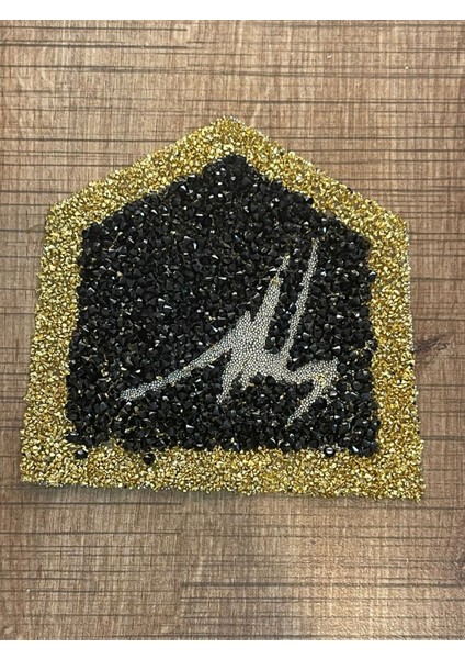 10X10 cm Ütü Ile Yapışan Pullu Yama Arma Apolet Aplike