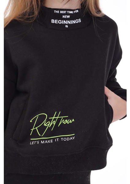 Toontoy Kız Çocuk Baskılı Sweatshirt fiyatları