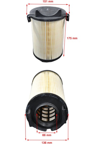 Seat Altea 1.2-1.4 Tsı, 1.6, 2.0 Fsı 2004-2015 Hava Filtresi fiyatları