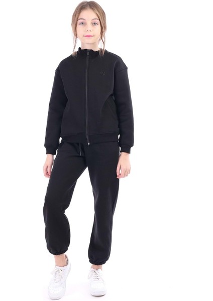 Toontoy Kız Çocuk Nakışlı Hırka