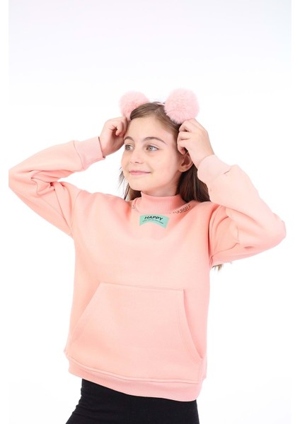 Toontoy Kids Toontoy Kız Çocuk Baskılı Sweatshirt