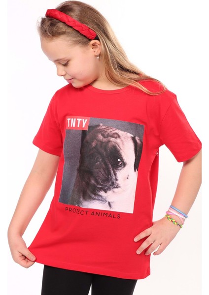 Unisex Çocuk Önü Baskılı Tişört10