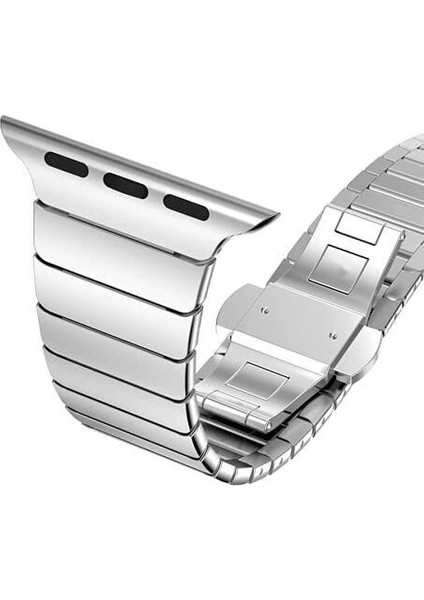 Apple Watch 2/3/4/5/6/7/8/se/ultra 42MM 44MM 45MM 49MM Metal Katlamalı Paslanmaz Çelik Kordon modelleri