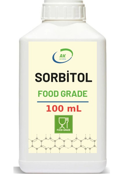 SORBİTOL (FOOD GRADE E420) 100 ML