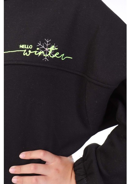 Toontoy Kız Çocuk Nakışlı Sweatshirt modelleri