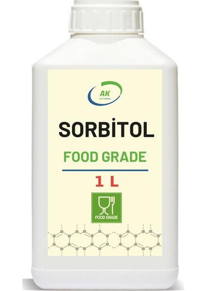 SORBİTOL (FOOD GRADE E420) 1000 ML