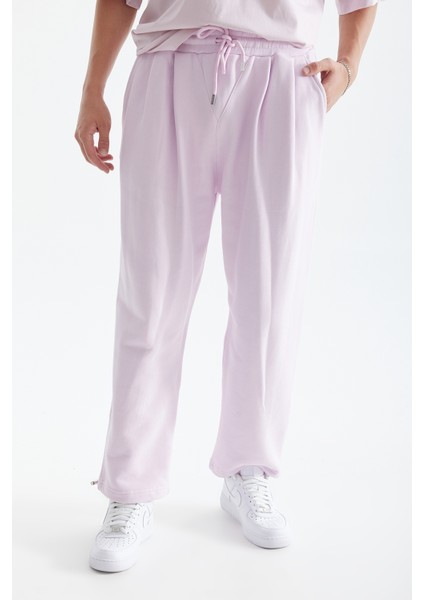 Pembe Gofre Jogger